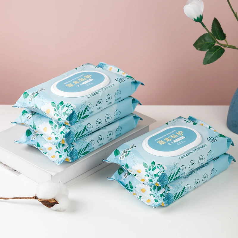 如享初棉卫生湿巾家庭装成人一次性清洁护理免洗姨妈巾