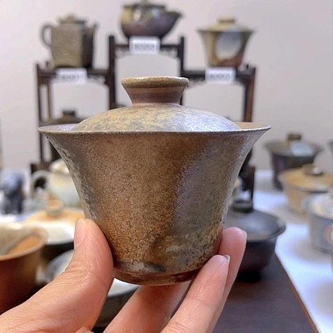 黃*柴烧茶具柴烧茶具
