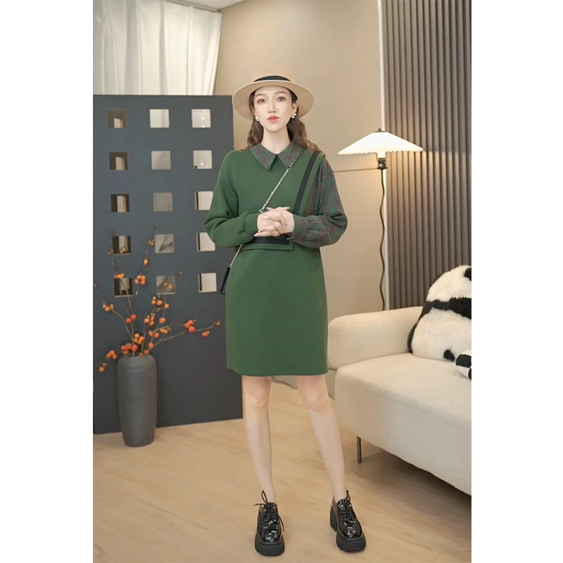 诗诗轻奢推荐  黎雾森林  1230  春款连衣裙