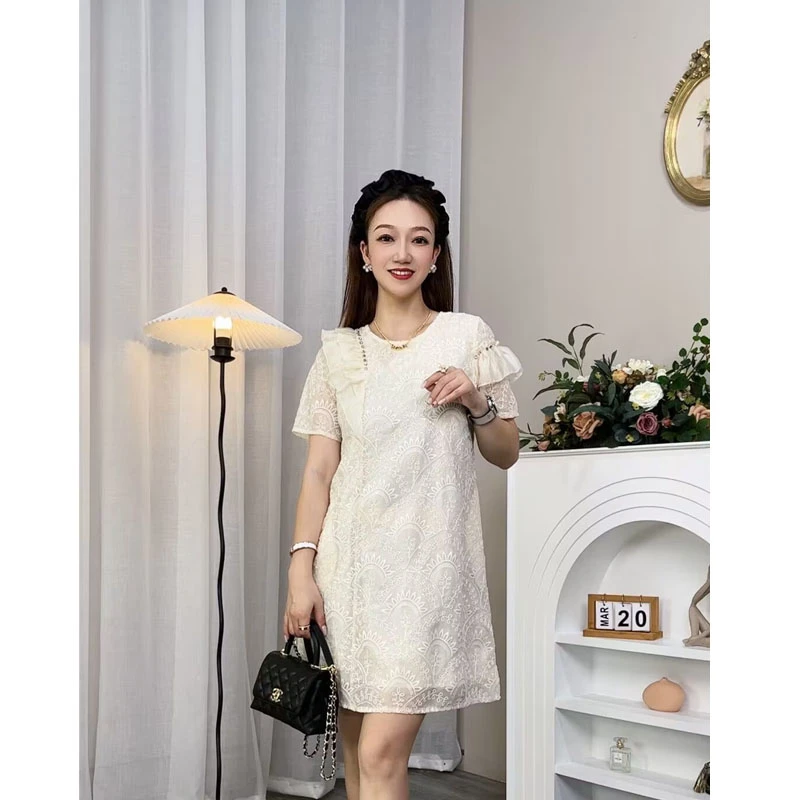 【诗诗轻奢推荐】 春夏超显瘦   1079 连衣裙设计感减龄