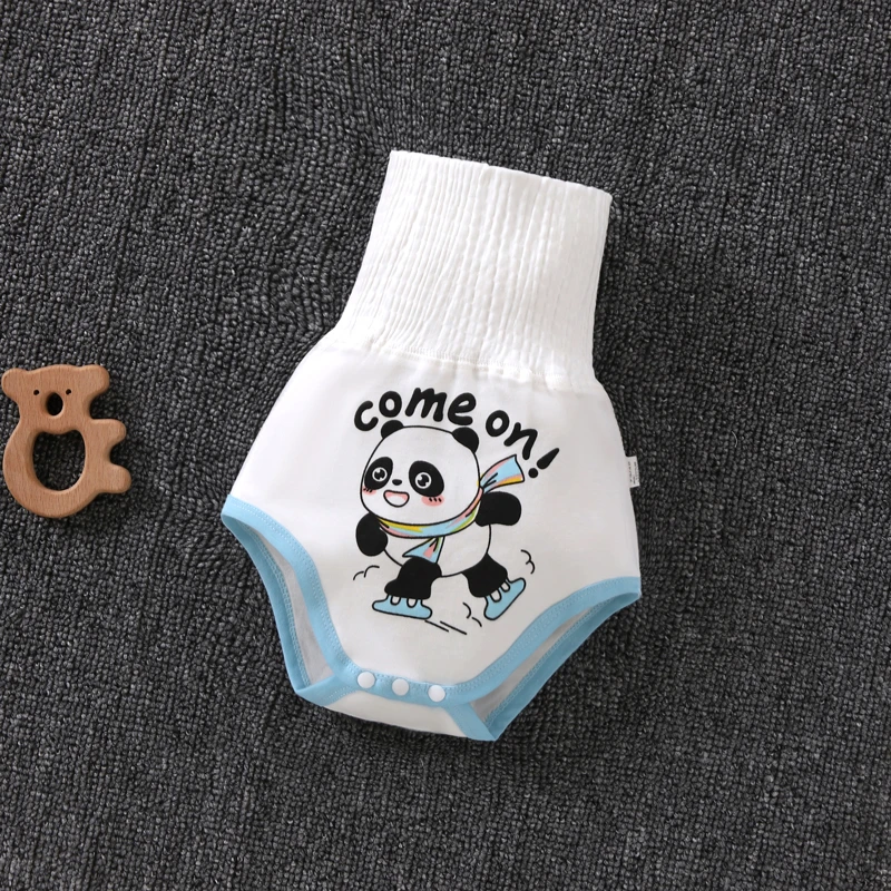 婴儿纯棉肚围裤春秋夏款新生儿防着凉高腰裹肚子男女宝宝护肚脐围