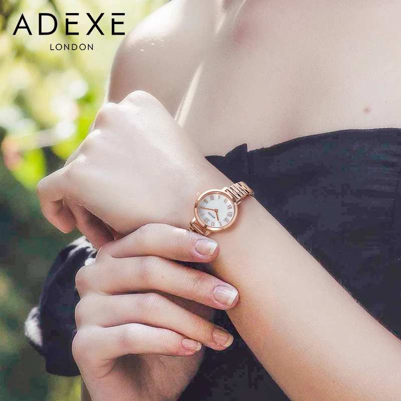 【发发专属】ADEXE精致简约母贝表盘小银表-2020CC-06(18)