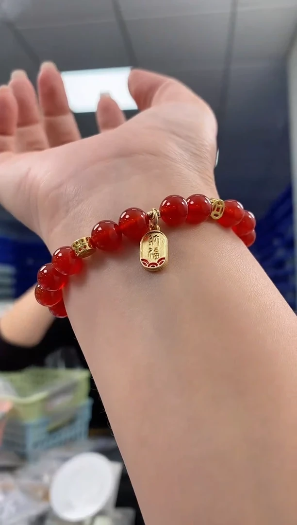 【闪购商品】玛瑙/玉髓手串未镶嵌多样式发货发其一