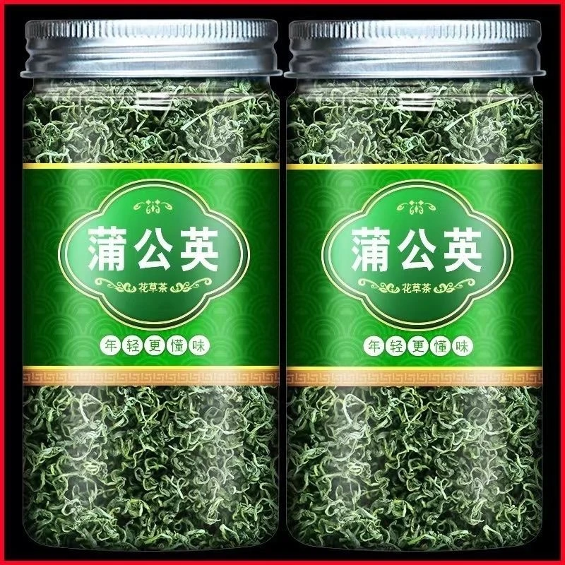 蒲公英婆婆丁茶蒲公英叶新鲜花草茶女性夏天泡水滋补养生茶喝罐装