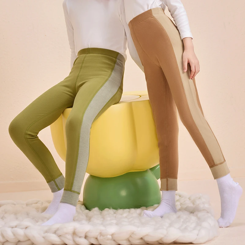 A类儿童保暖裤男童厚秋裤女童打底裤中大童冬季内穿加厚宝宝棉裤