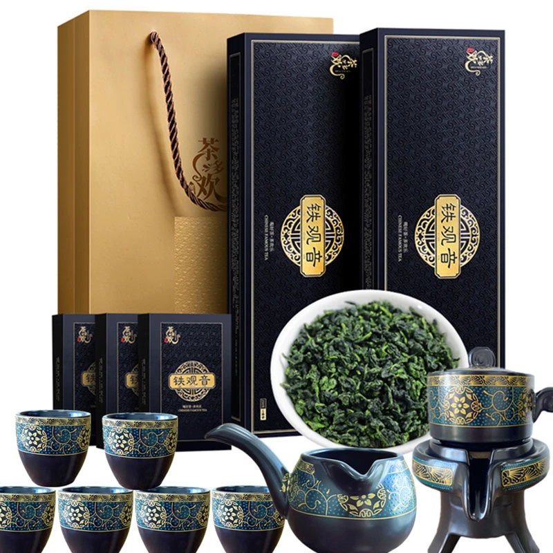 铁观音特级浓香型正品清香型兰花香高端铁观音茶叶礼盒装年货送礼