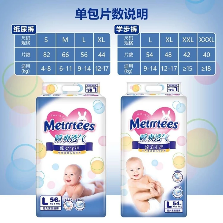 【Metrrtees】拉拉裤超薄学步裤L56XL48XXL42XXXL40小内裤薄款