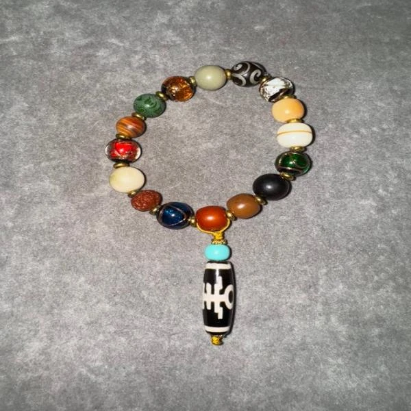 非金属皮质手链 贵人十八籽手链/条TZ-2817-1