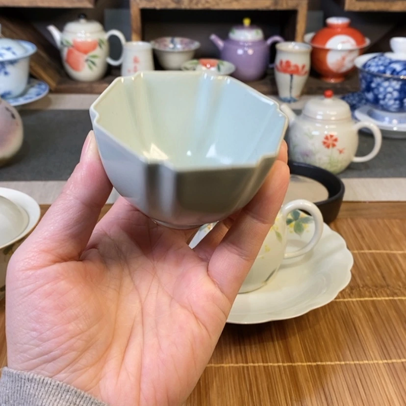 【闪购商品】瓷杯时*天青主人杯