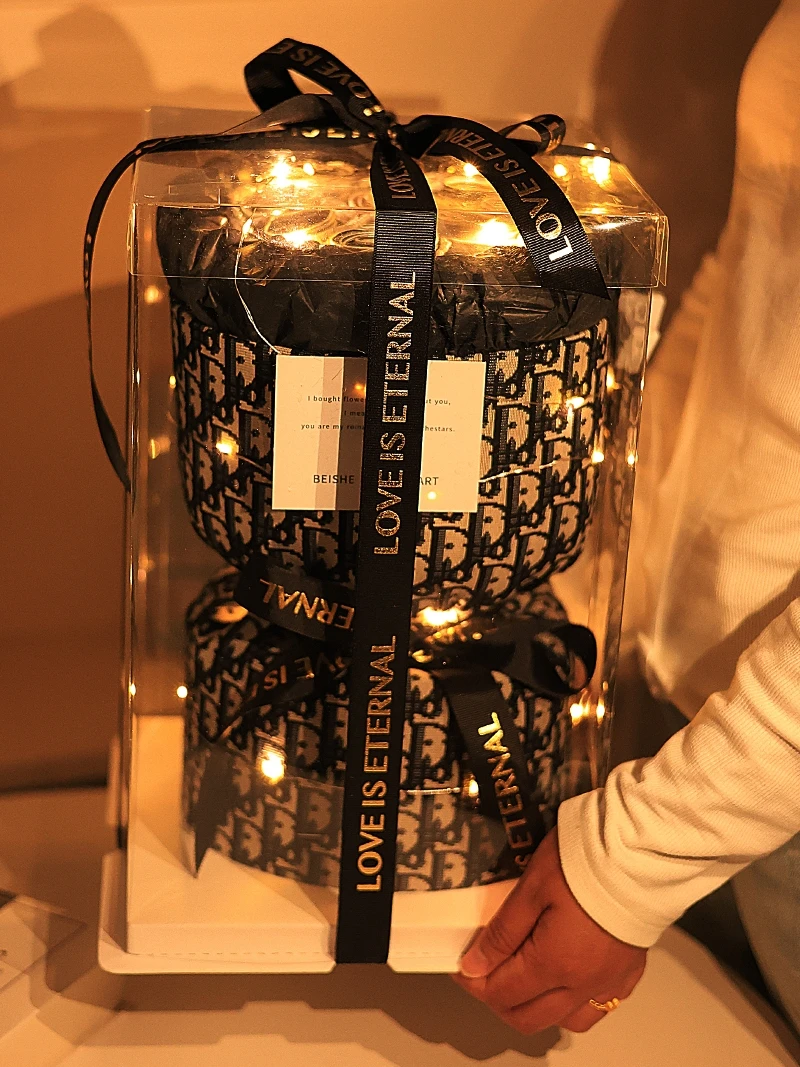 男生圣诞节礼物男朋友仪式感男士内裤花束创意浪漫礼物送男士