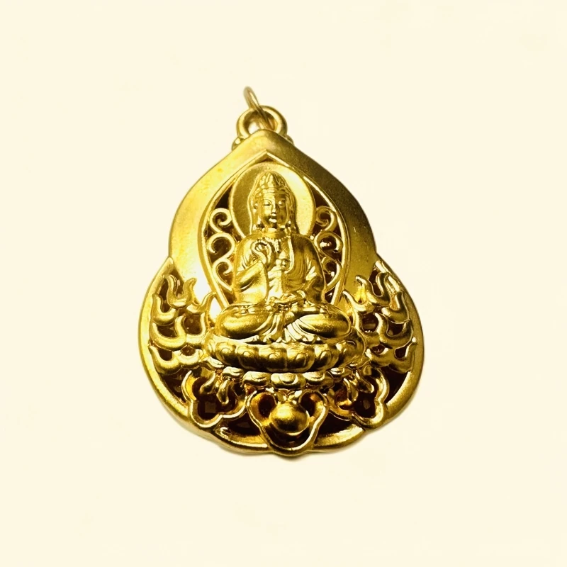 足金饰品/观音/1.54/B100903-1.54/m(克重多退少补)