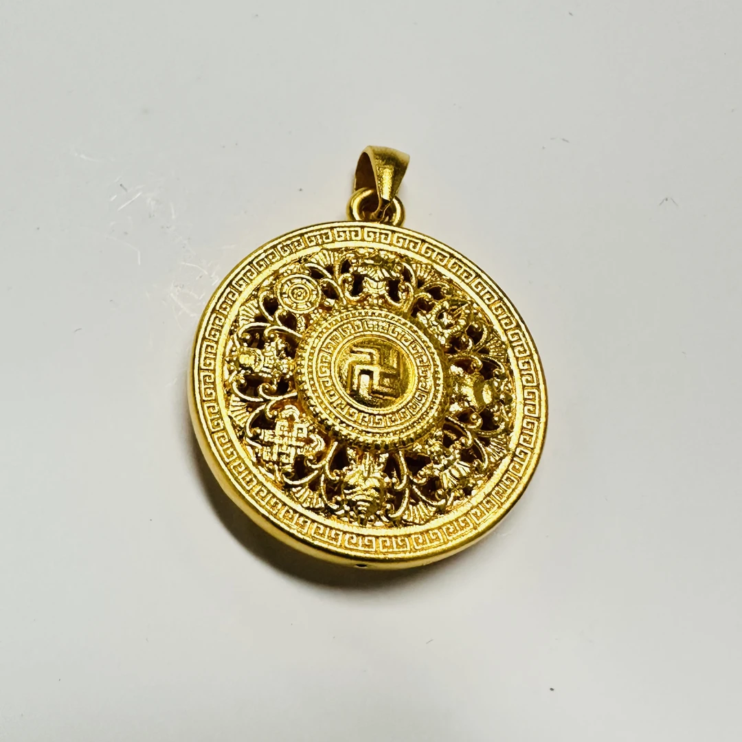 足金饰品/八宝罗盘/2.49/A90712-2.49/m(克重多退少补)