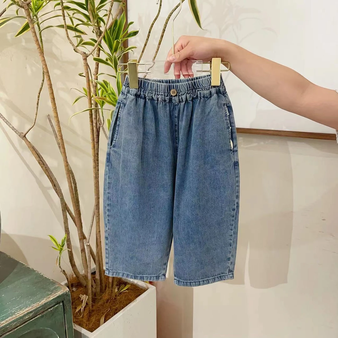 【云朵小葵】女童洋气百搭复古休闲裤28908