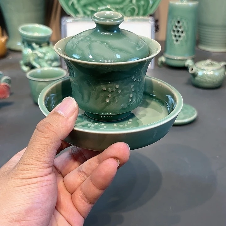 杯青瓷青瓷龙泉青瓷