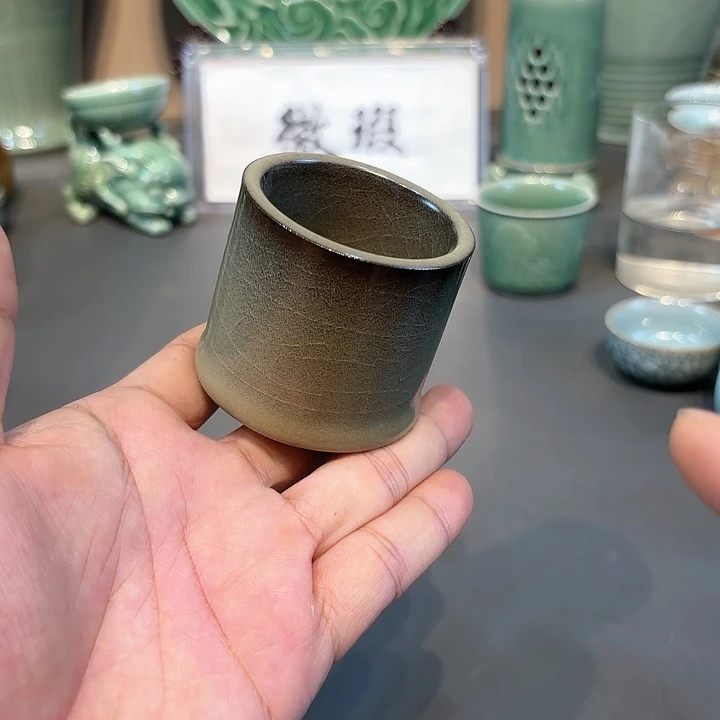 杯青瓷青瓷龙泉青瓷