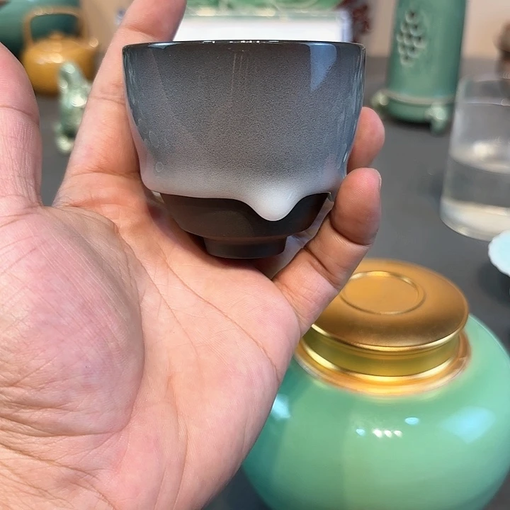 杯久易青瓷龙泉青瓷