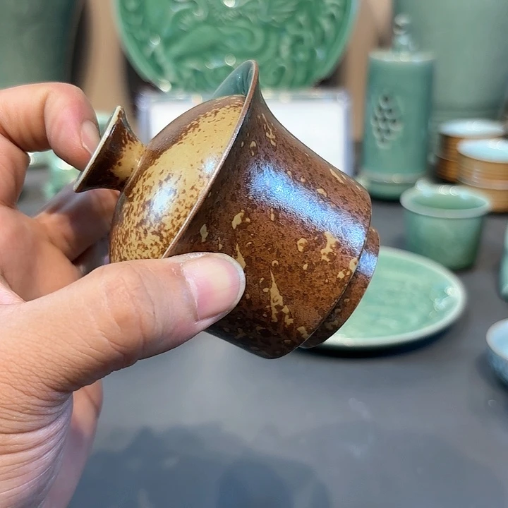 杯青瓷青瓷龙泉青瓷