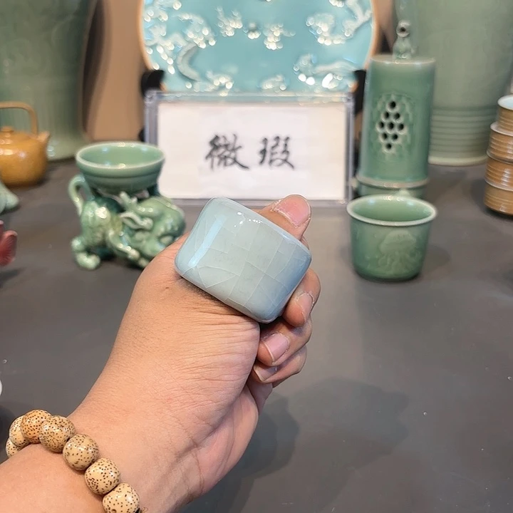 杯青瓷青瓷龙泉青瓷
