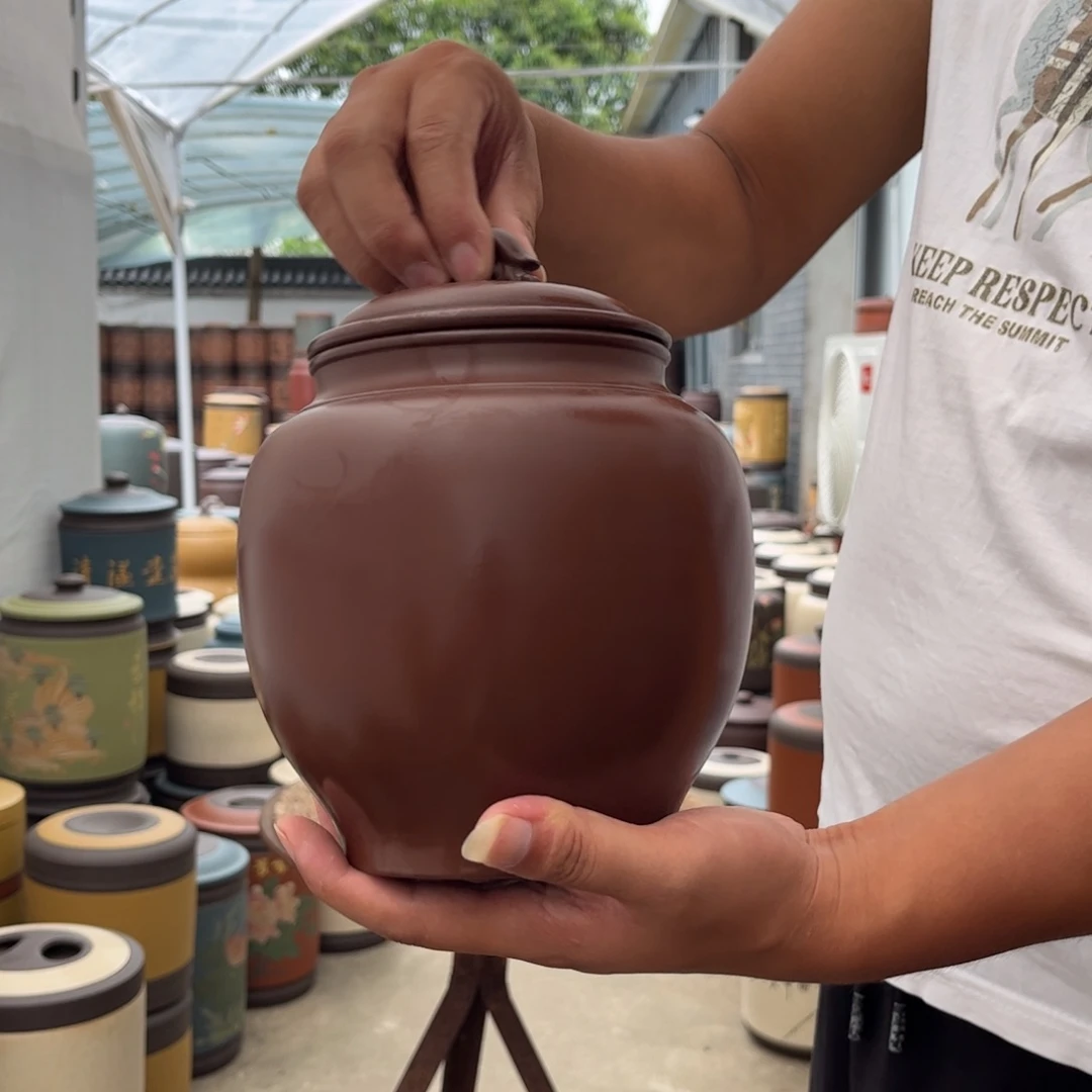紫砂茶叶罐茶叶罐