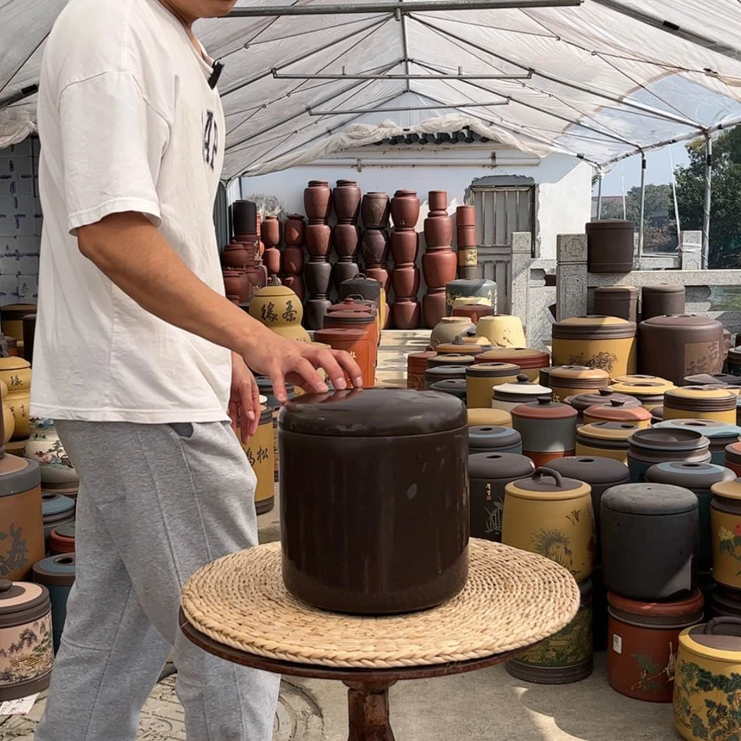 【闪购商品】紫砂茶叶罐