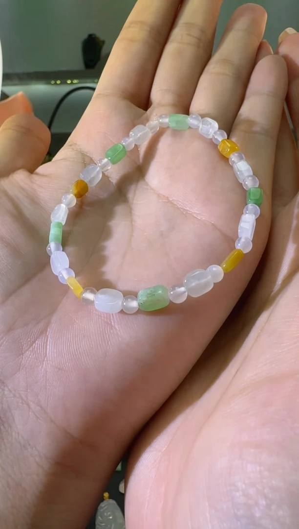 【闪购商品】翡翠手链未镶嵌手串