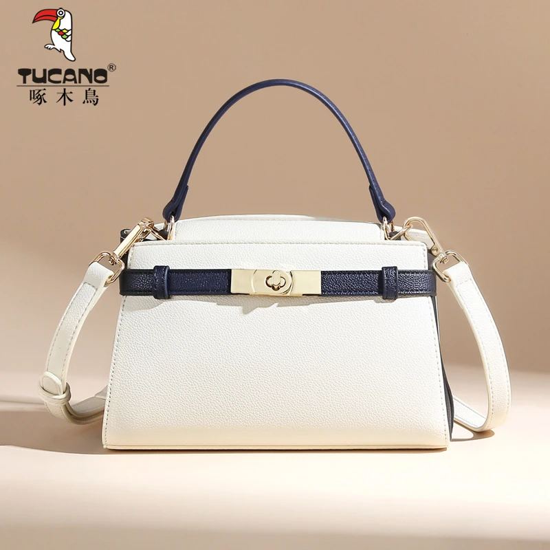 啄木鸟肩包包包女士百搭新款气质时尚手提包小众高级感单肩斜挎包