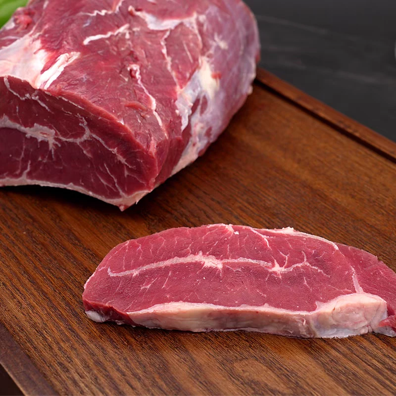 【牛肉牛板腱】 中特生鲜 现切黄牛肉 涮火锅 烤肉 炖卤