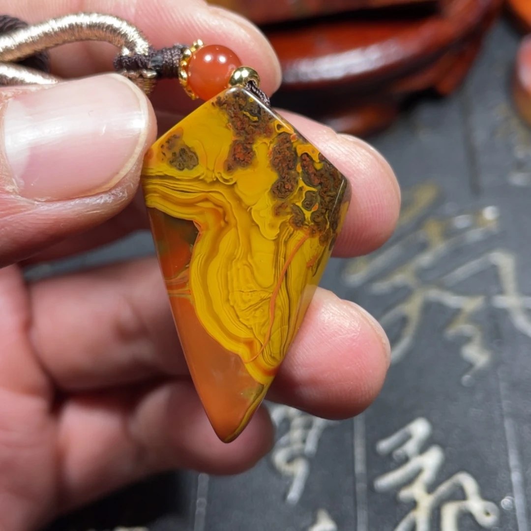 【闪购商品】玛瑙/玉髓颈饰未镶嵌夜*人