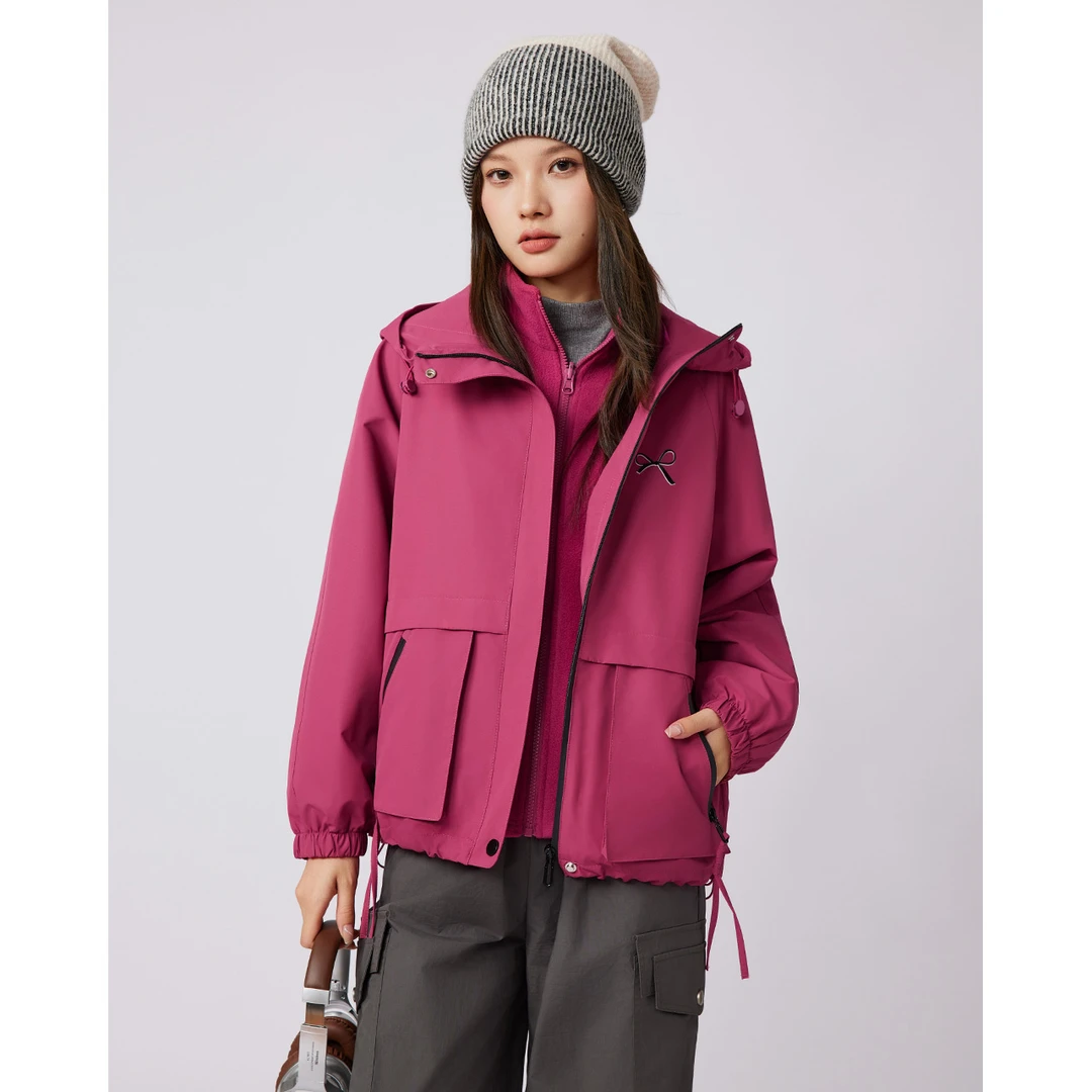 IEF/爱依服2025冬季新款时尚爆款百搭别致设计休闲工装外套