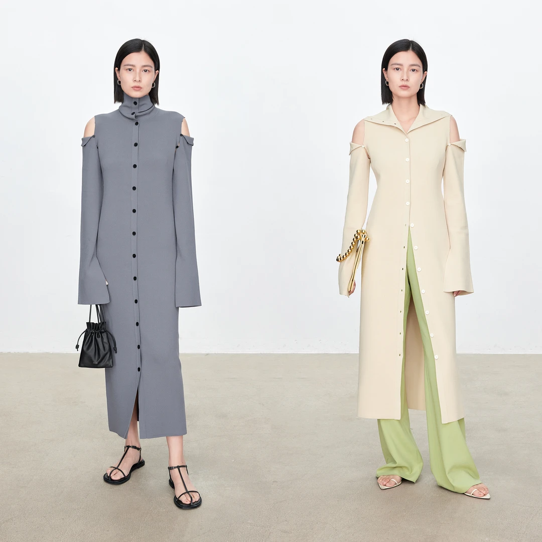 【商场同款新品】JOC专柜同款 高端凉感VISCOSE环保纱 解构多穿连衣