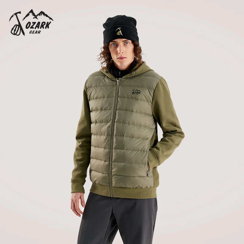 Ozark/奥索卡薄羽绒服男女同款冬季新款休闲美式徒步户外套156640