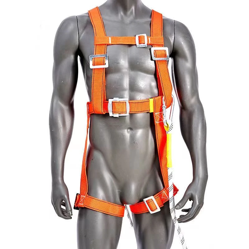 绑腿五点式安全带高空作业安全绳国标安全带空调安装防坠防晒衣