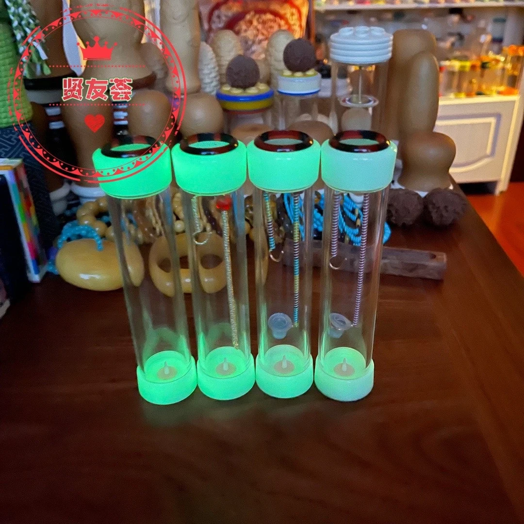 鸣韵款竹岭叫罐30直径 有机玻璃鸣虫罐鸣虫有机玻璃高147