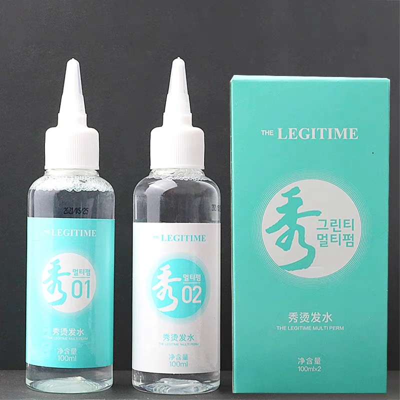 雅美秀朵仕白色冷烫水发廊专用绿茶烫水剂膏剂电发水烫发水持久