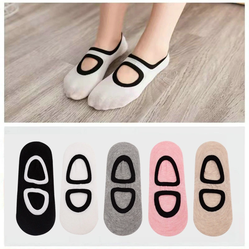 袜子女船袜韩版ins潮百搭船袜夏季薄款双口隐形袜女