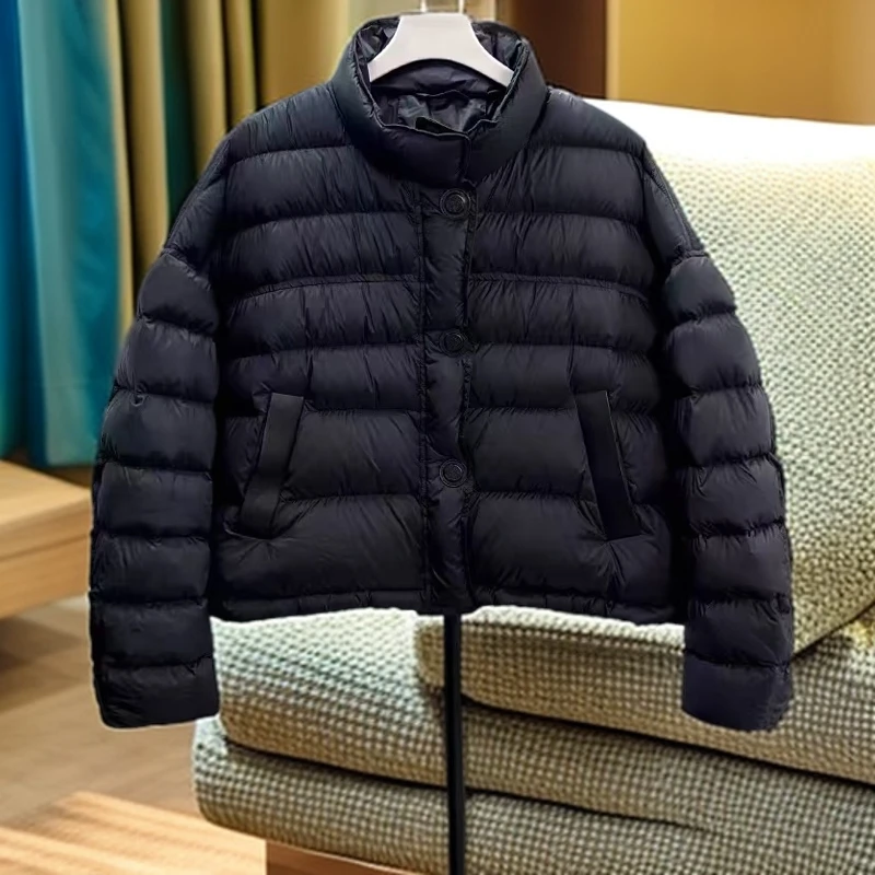 《轻薄款90绒》时尚精致洋气小欧版羽绒外套