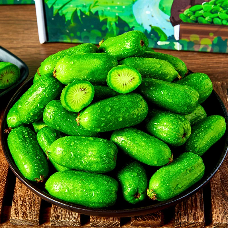 辽宁丹东软枣猕猴桃3斤新鲜水果应当季奇异莓小猕猴桃礼盒装