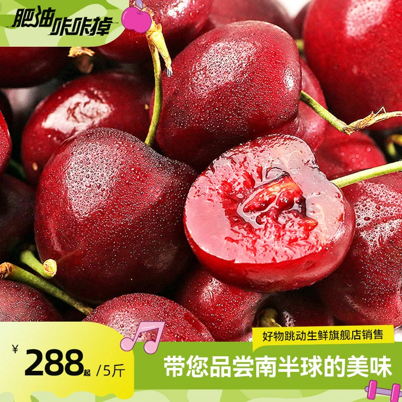 智利进口车厘子J-4J原箱5斤新鲜水果全国多仓发货顺丰/京东