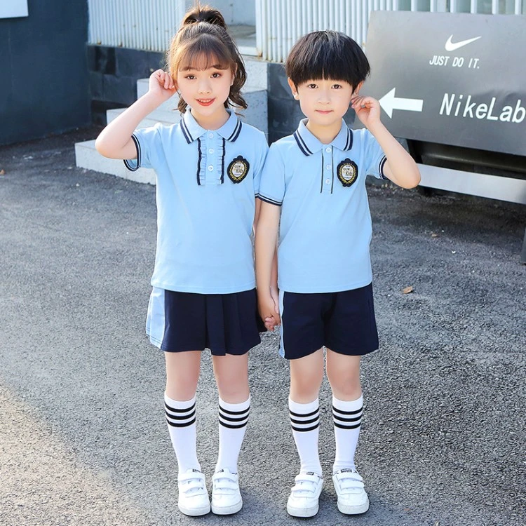 幼儿园园服夏季儿童运动套装夏款班服中小学生校服套装小学生