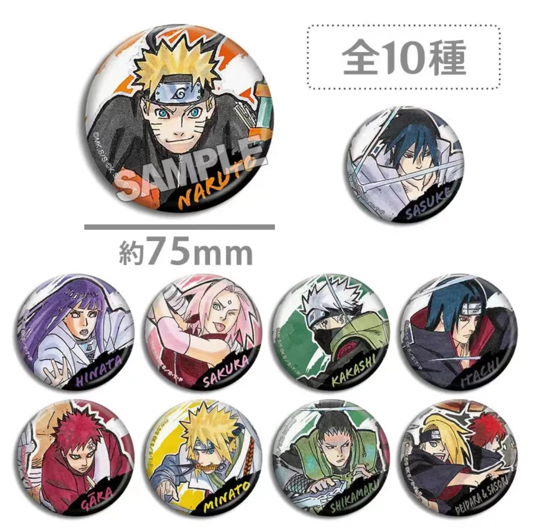【盲盒】火影忍者 NARUTOP99 原画吧唧徽章