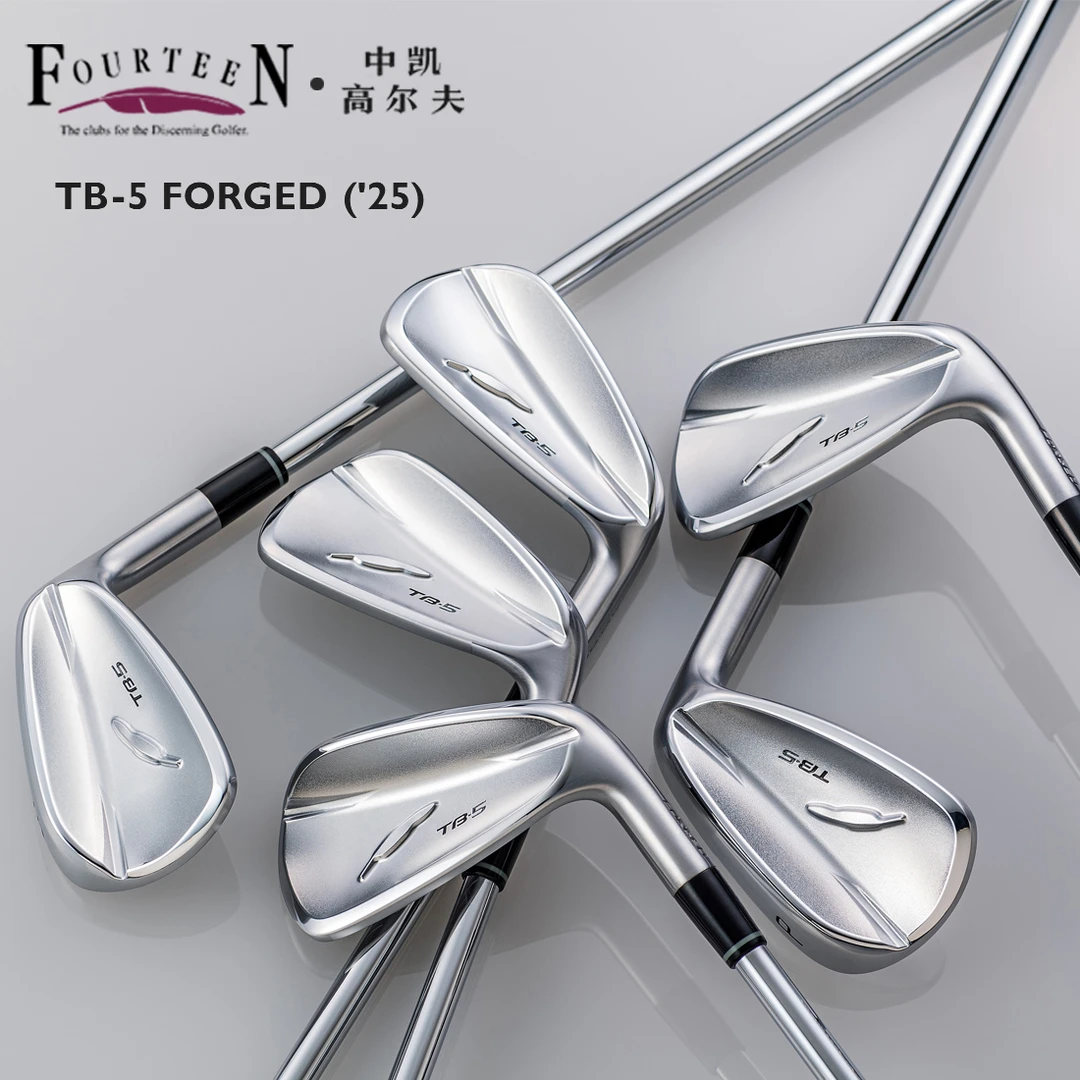 【25款】FOURTEEN小羽毛TB-05('25)高尔夫铁杆组杆头软铁锻造球杆新