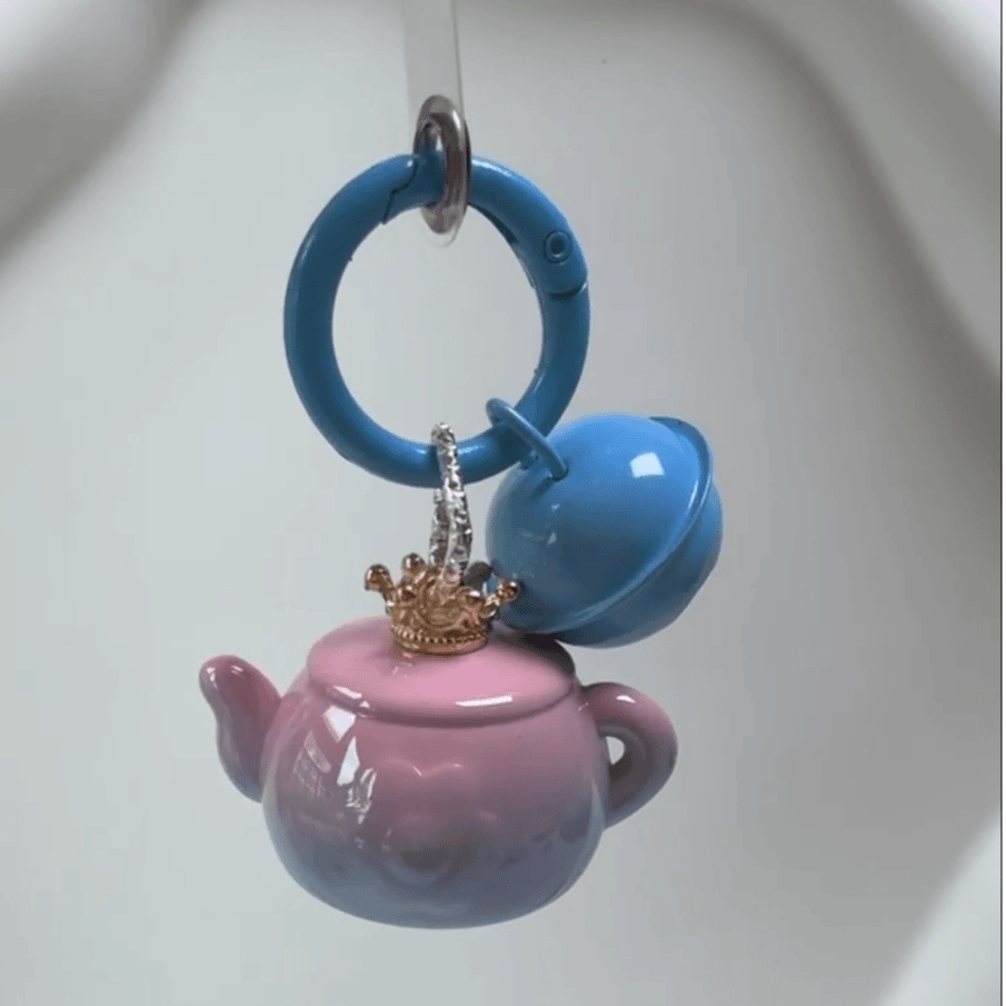 开火车立体萌粒钥匙扣diy手工制作