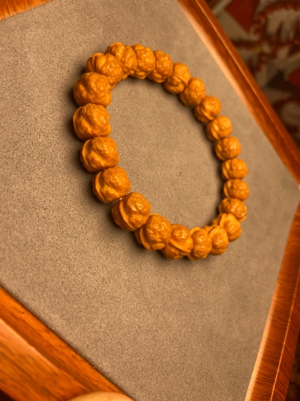 禅宗手串12➕ 龙岩料 精雕精挑