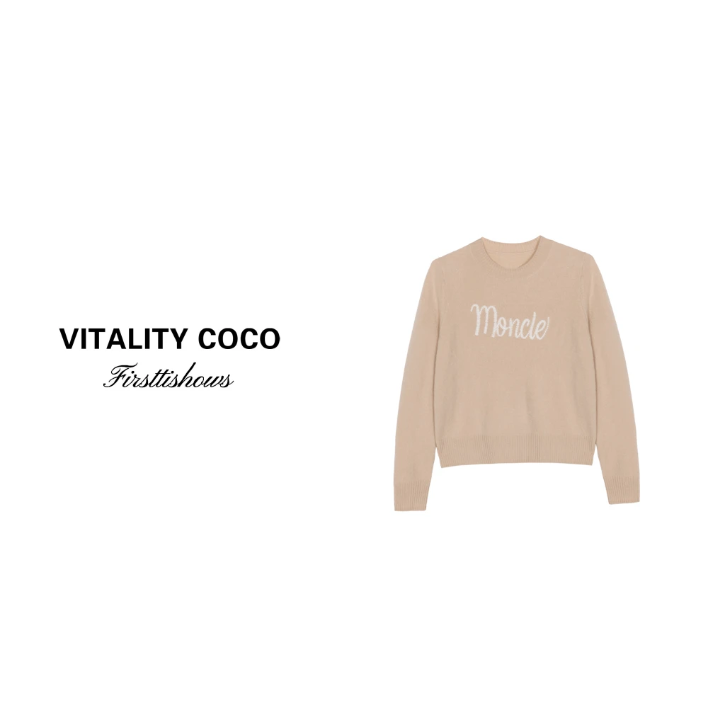 「VITALITY COCO」上新轻奢高定圆领毛衣针织衫1666