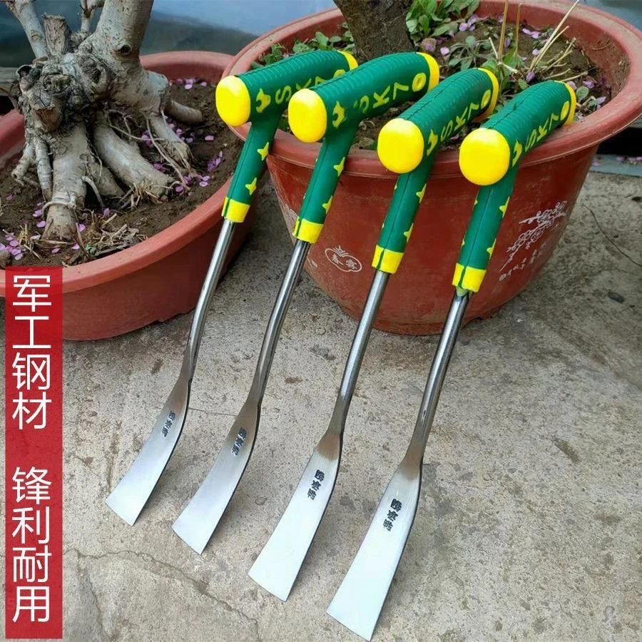 挖荠菜挖蒜铲子园艺种花特快铁铲种菜除草挖土拔草户外挖野菜神器