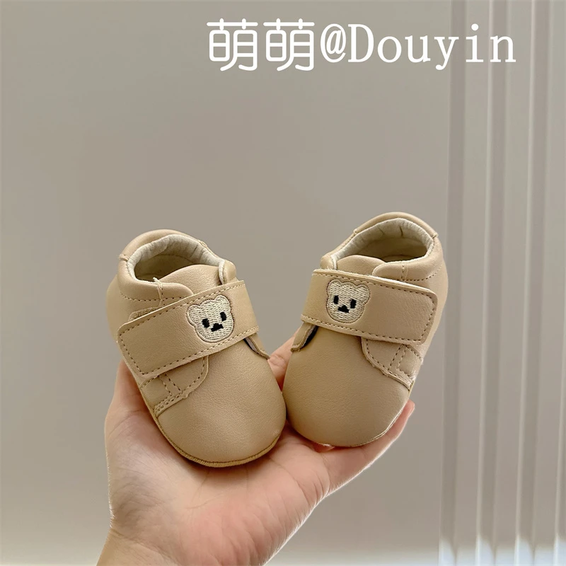 春秋男女宝宝0-1岁89个月婴儿软底防滑透气柔软舒适防掉跟学步鞋