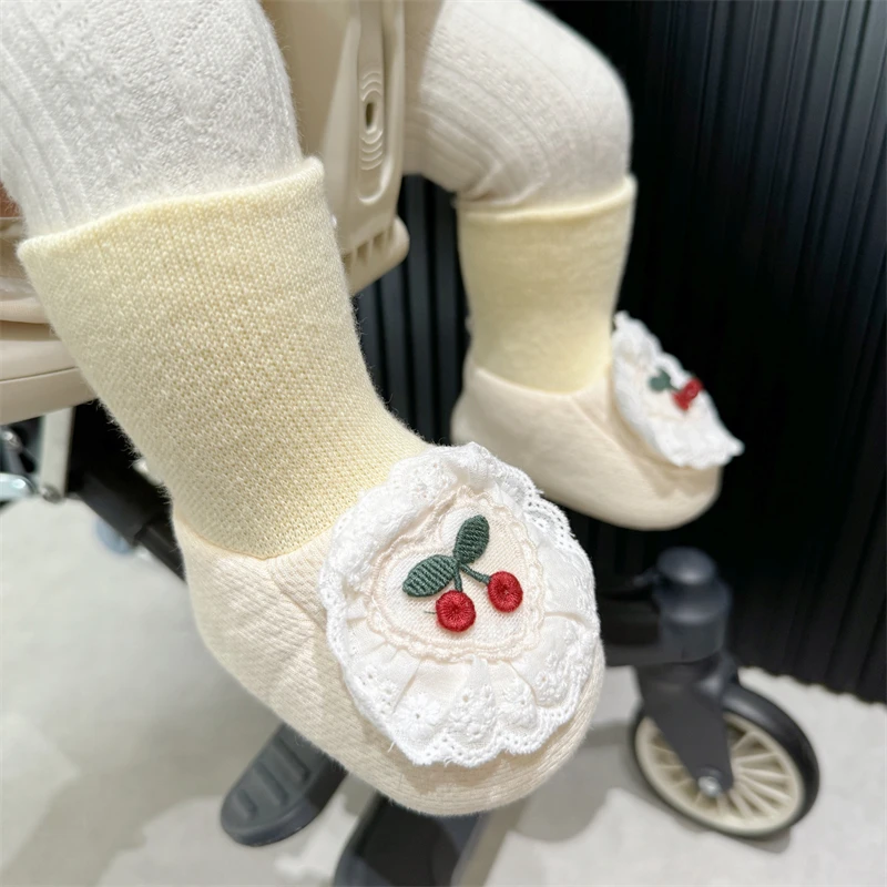 婴儿鞋袜子春秋冬0-1岁女宝宝步前鞋3-12个月软底防滑布底不掉鞋