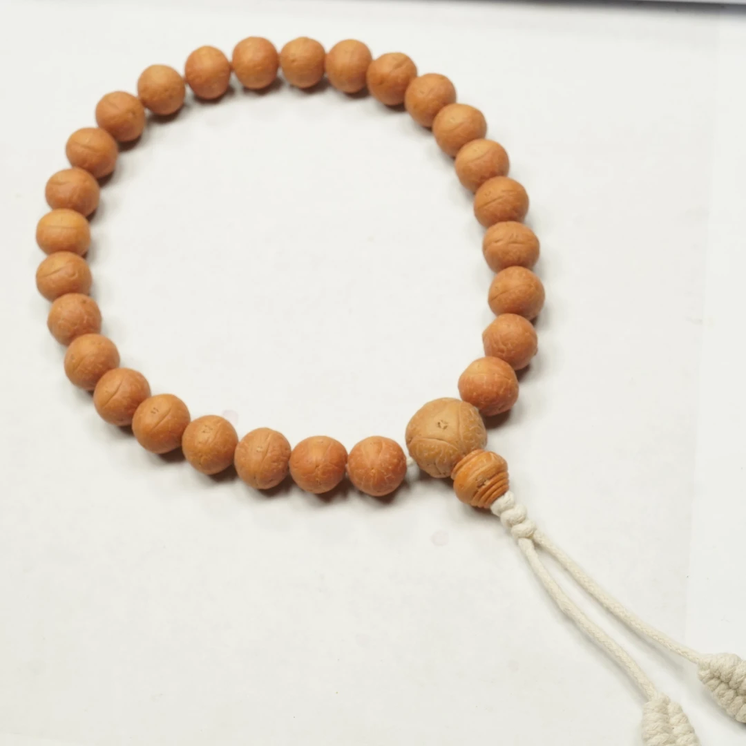 《小鱼文玩》B022凤眼菩提原生态老树手持11mm左右精挑