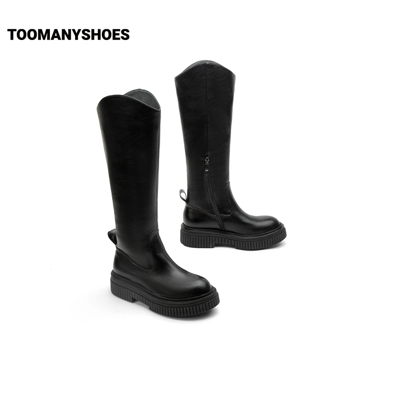 【专属】Toomanyshoes靴子23款烘焙达人曲奇鞋厚底长靴骑士靴