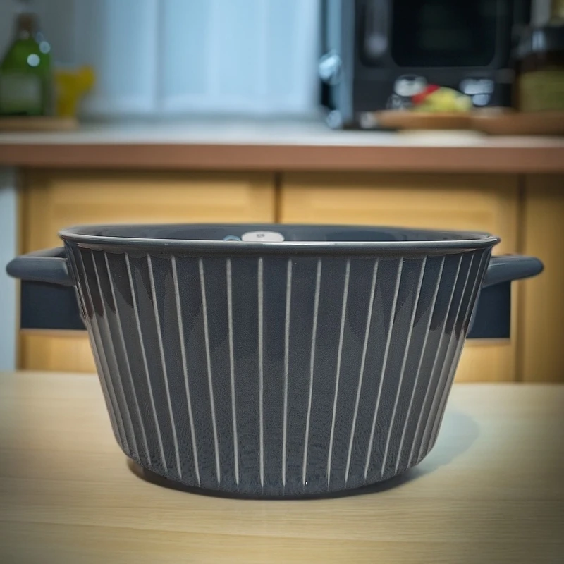 家用陶瓷9英寸大汤碗加厚防烫大分量酸菜鱼盆孔雀绿高级绿色412